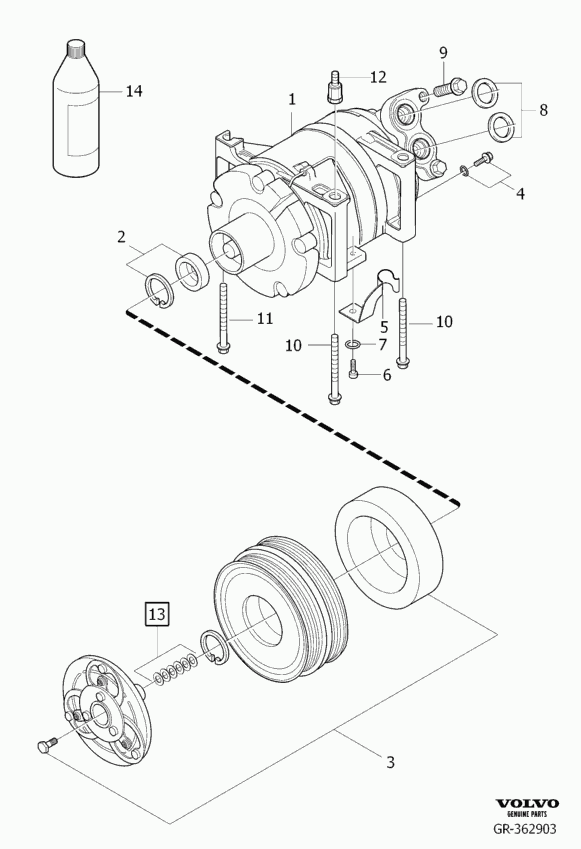 FORD 36000989 - Compressore, Climatizzatore www.autoricambi360.it