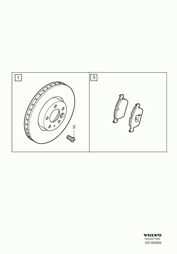 FORD 30793941 - Kit pastiglie freno, Freno a disco www.autoricambi360.it