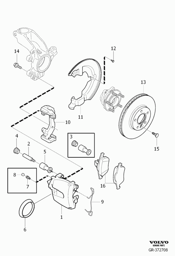 FORD 31341301 - Kit pastiglie freno, Freno a disco www.autoricambi360.it
