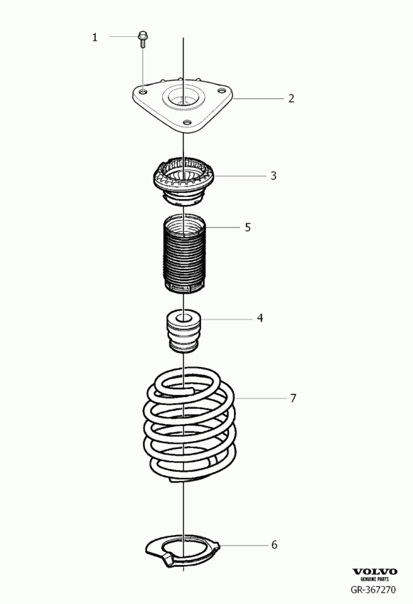 FORD 30666842 - Kit parapolvere, Ammortizzatore www.autoricambi360.it
