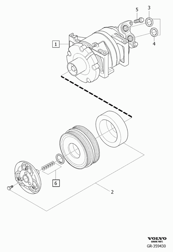 FORD 36012441 - Compressore, Climatizzatore www.autoricambi360.it