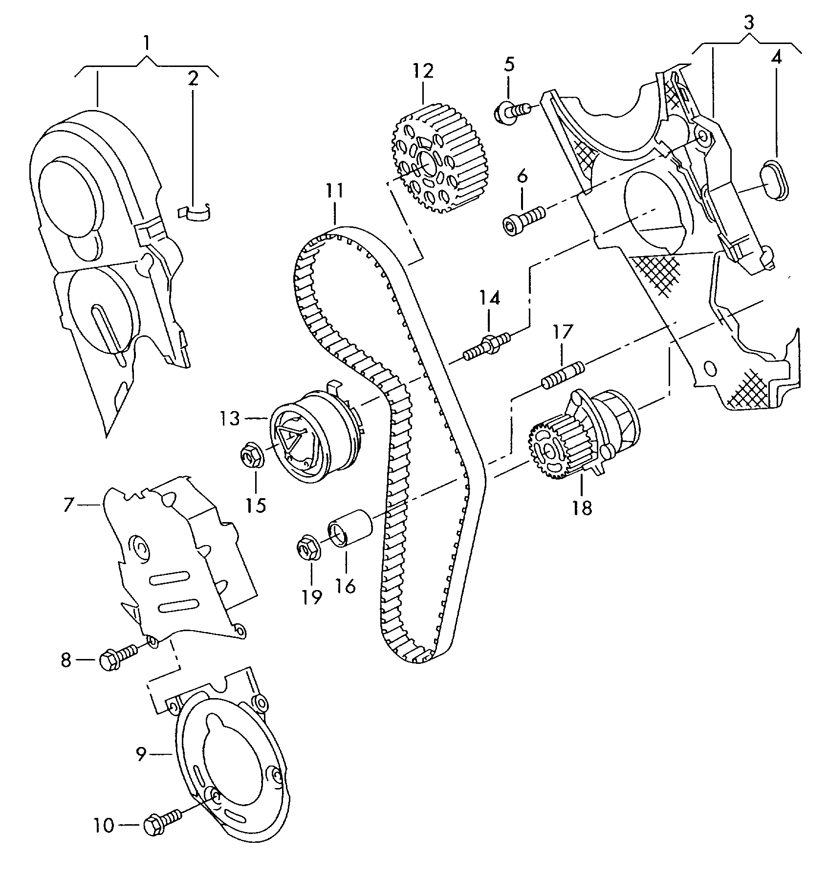 DAYCO ATB2253 - Rullo tenditore, Cinghia dentata www.autoricambi360.it