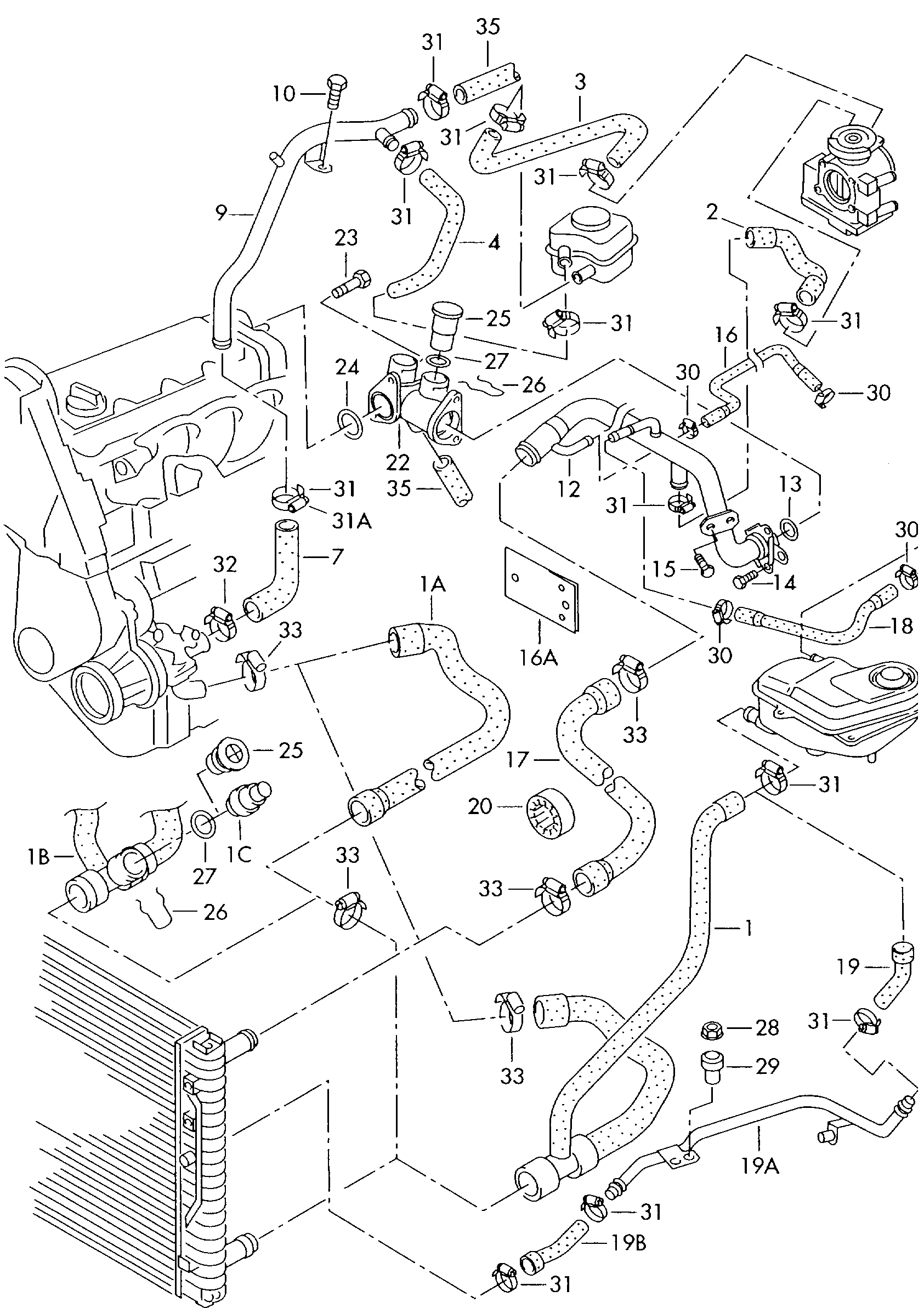 STC T403223 - Condotto del refrigerante www.autoricambi360.it