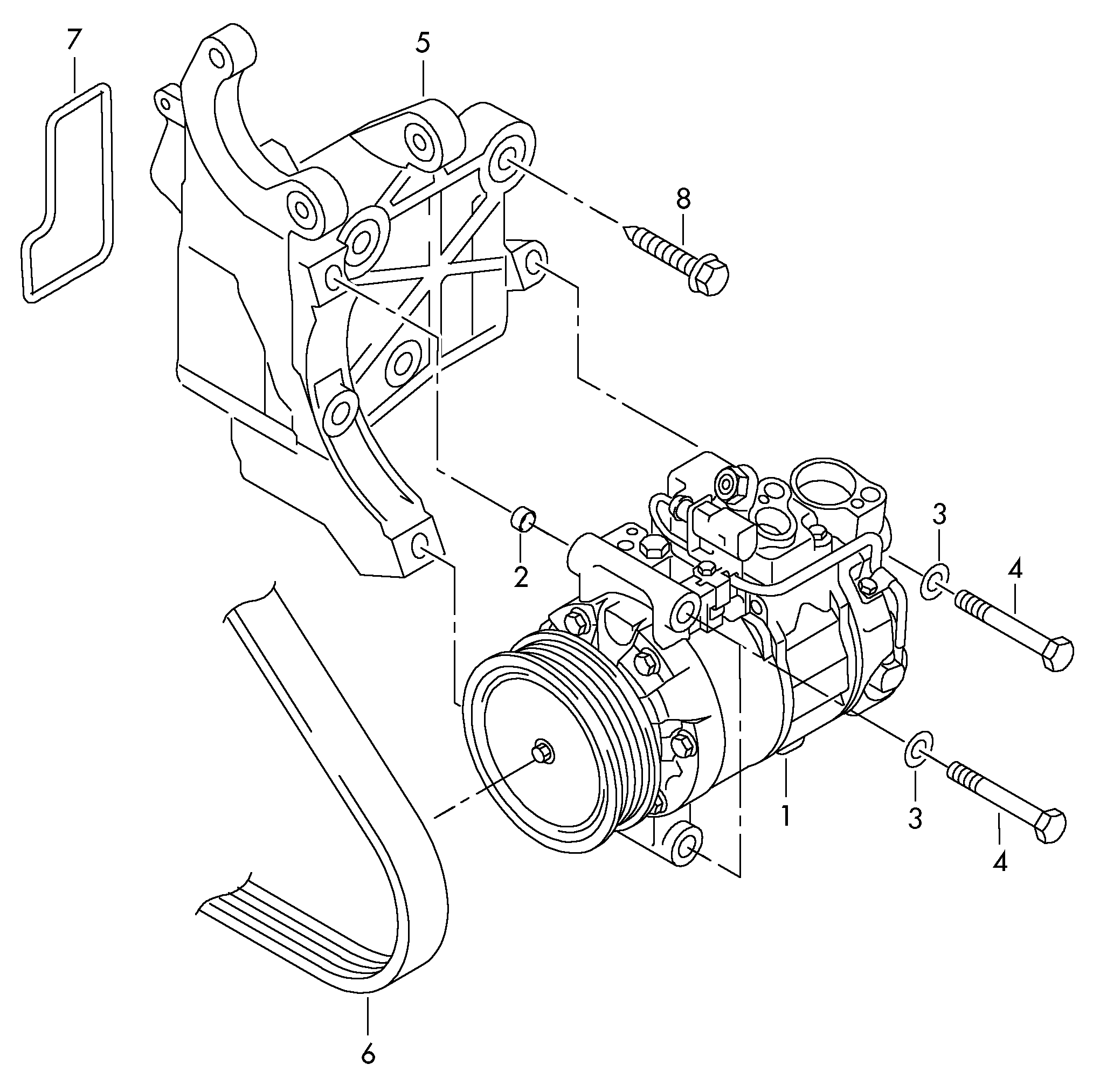 NRF 380048 - Innesto elettromagnetico, Compressore clima www.autoricambi360.it