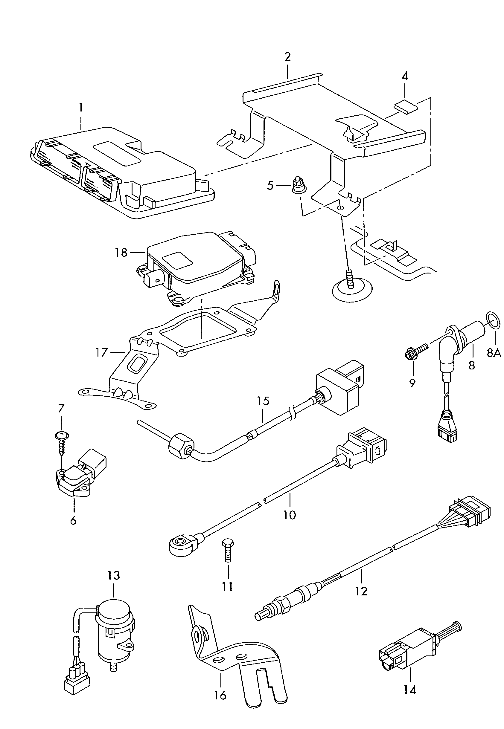 VAG 038 957 147 F - Sensore, Posizione albero a camme www.autoricambi360.it