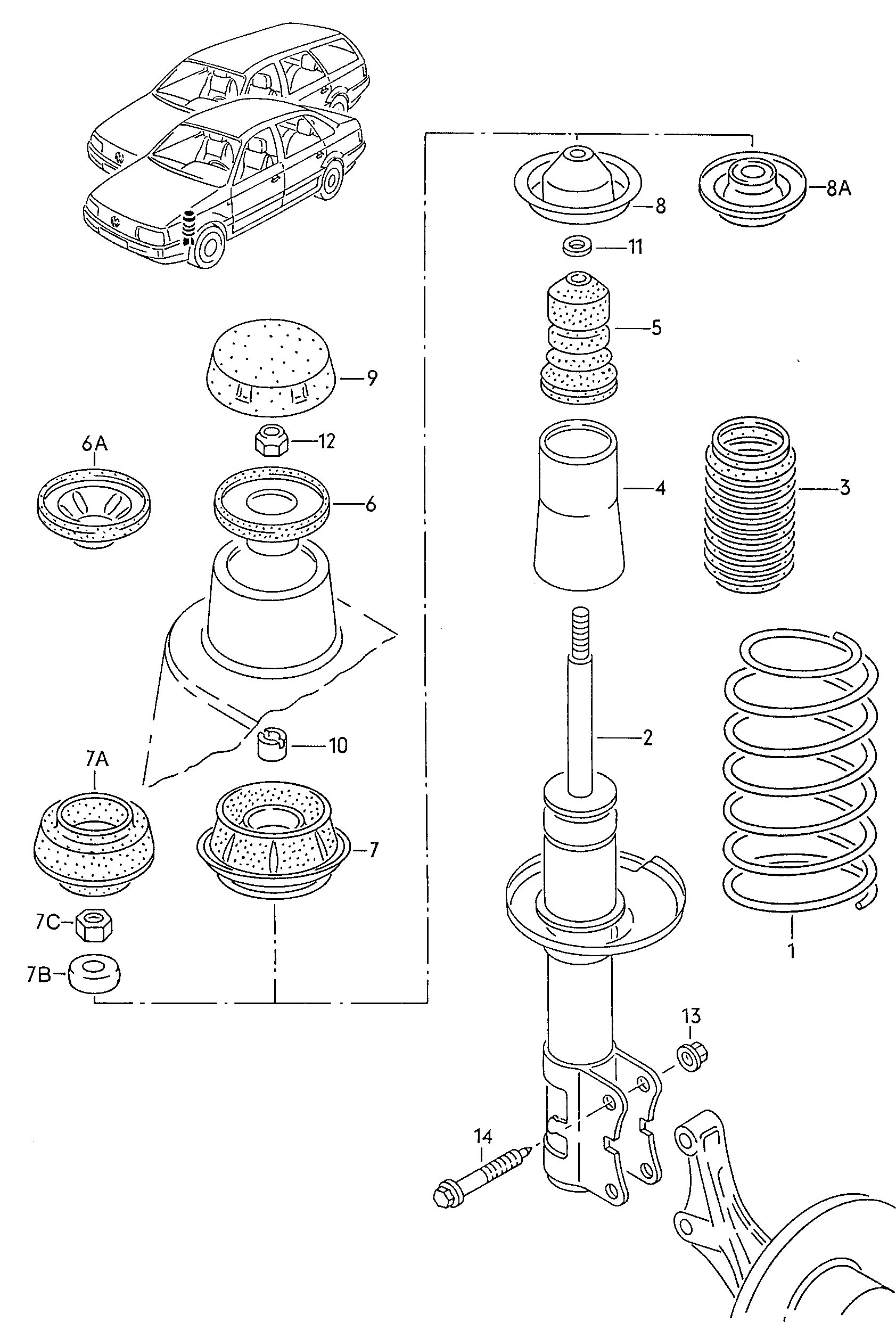 Sasic 2956047 - Kit riparazione, Sospensione ruota www.autoricambi360.it