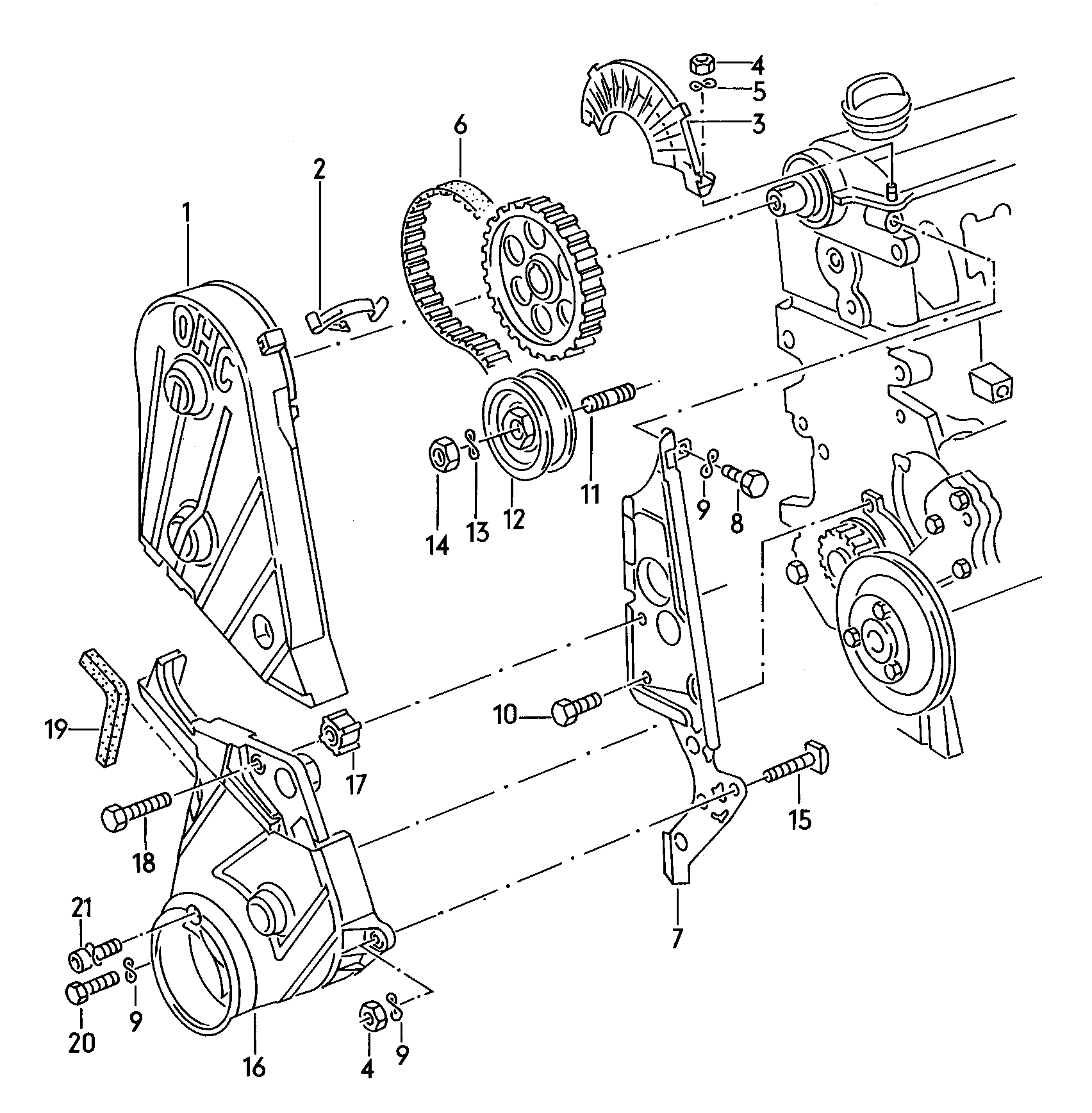 CONTINENTAL CT637K1 - Kit cinghie dentate www.autoricambi360.it
