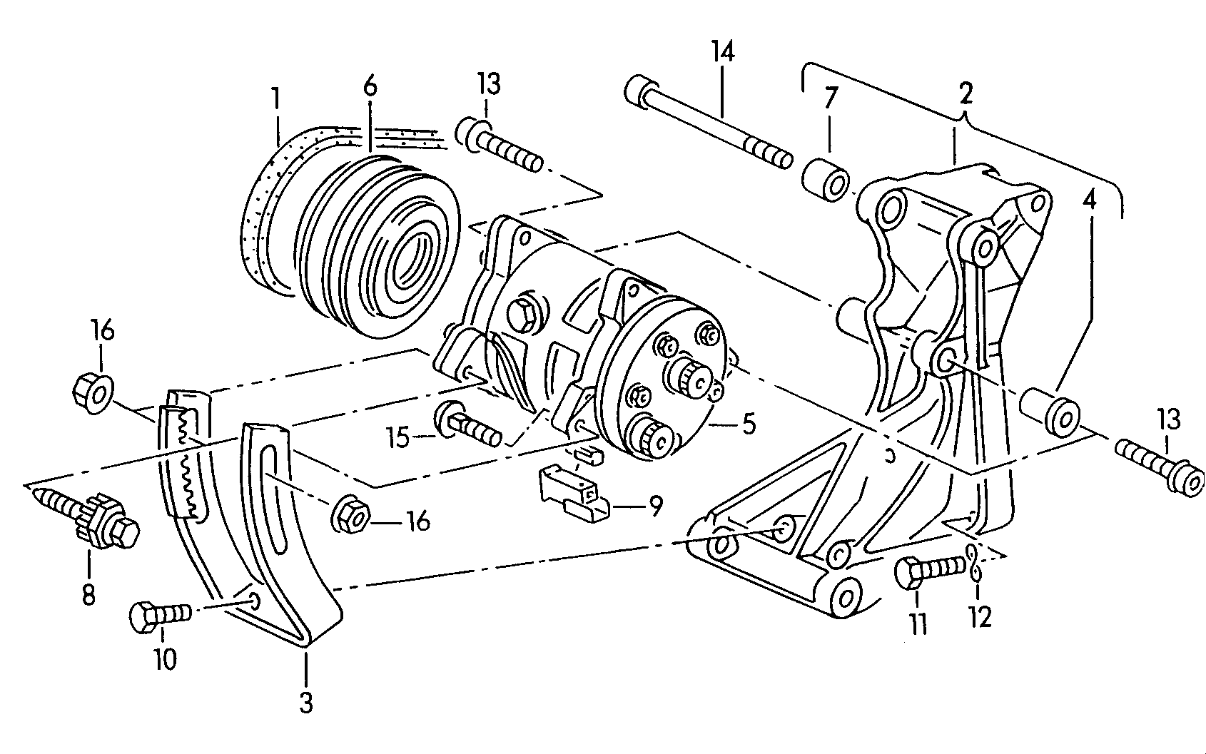 VAG 037 260 849 C - Cinghia Poly-V www.autoricambi360.it