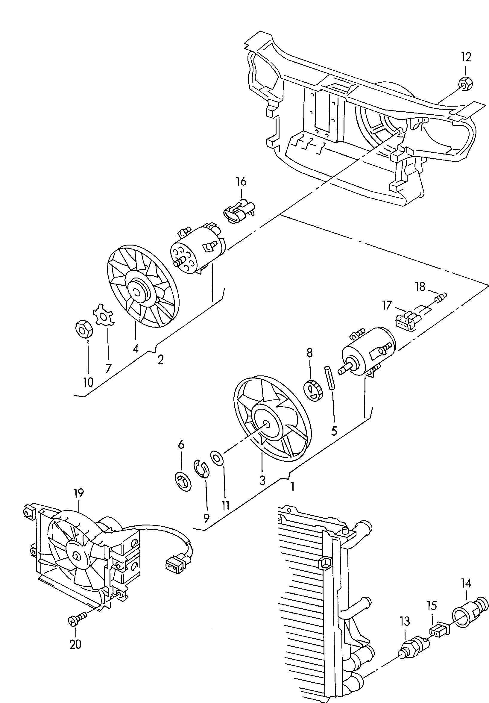 ERA 330296 - Termocontatto, Ventola radiatore www.autoricambi360.it