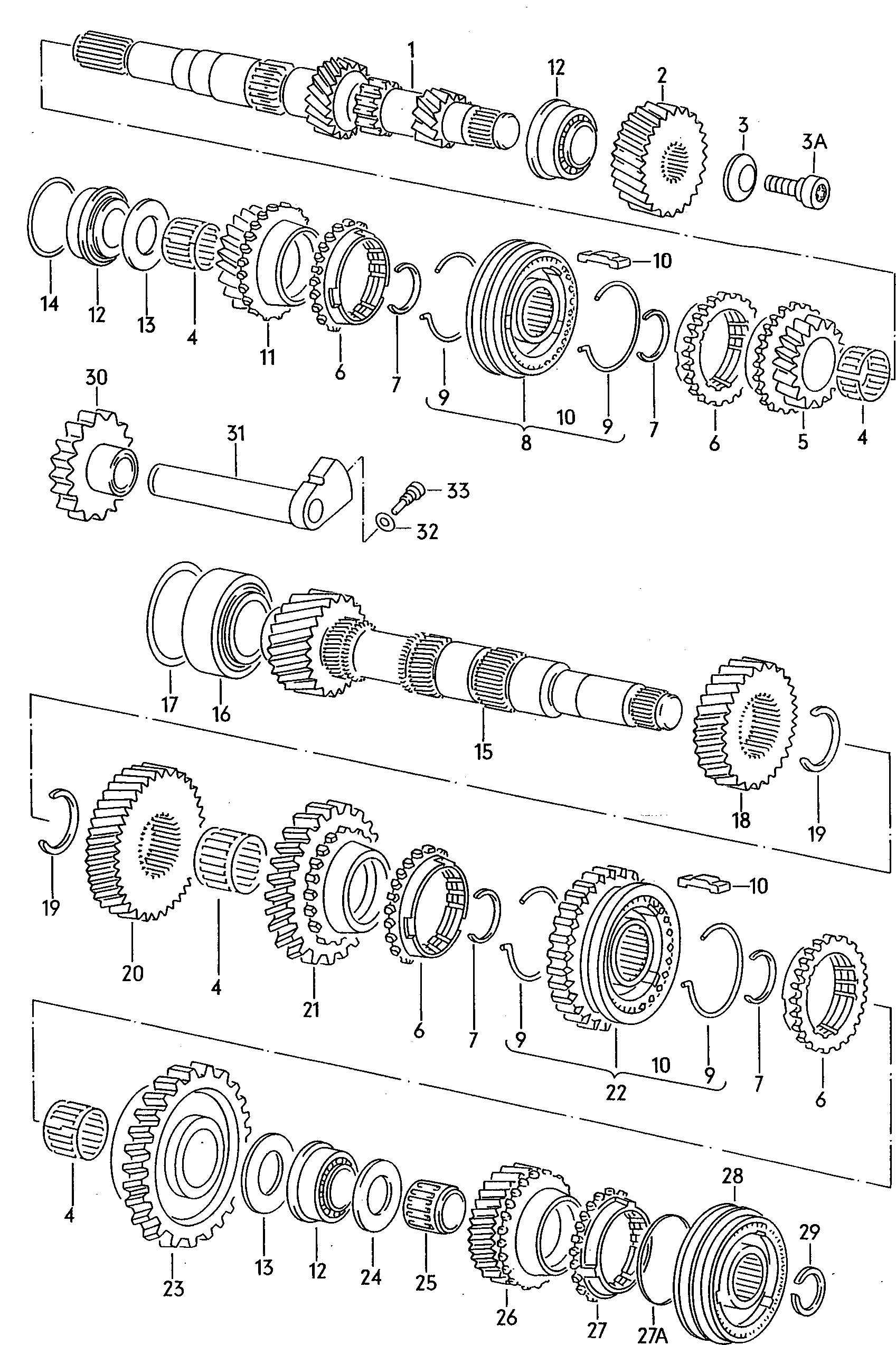 VAG 311 405 625 F - Kit cuscinetto ruota www.autoricambi360.it