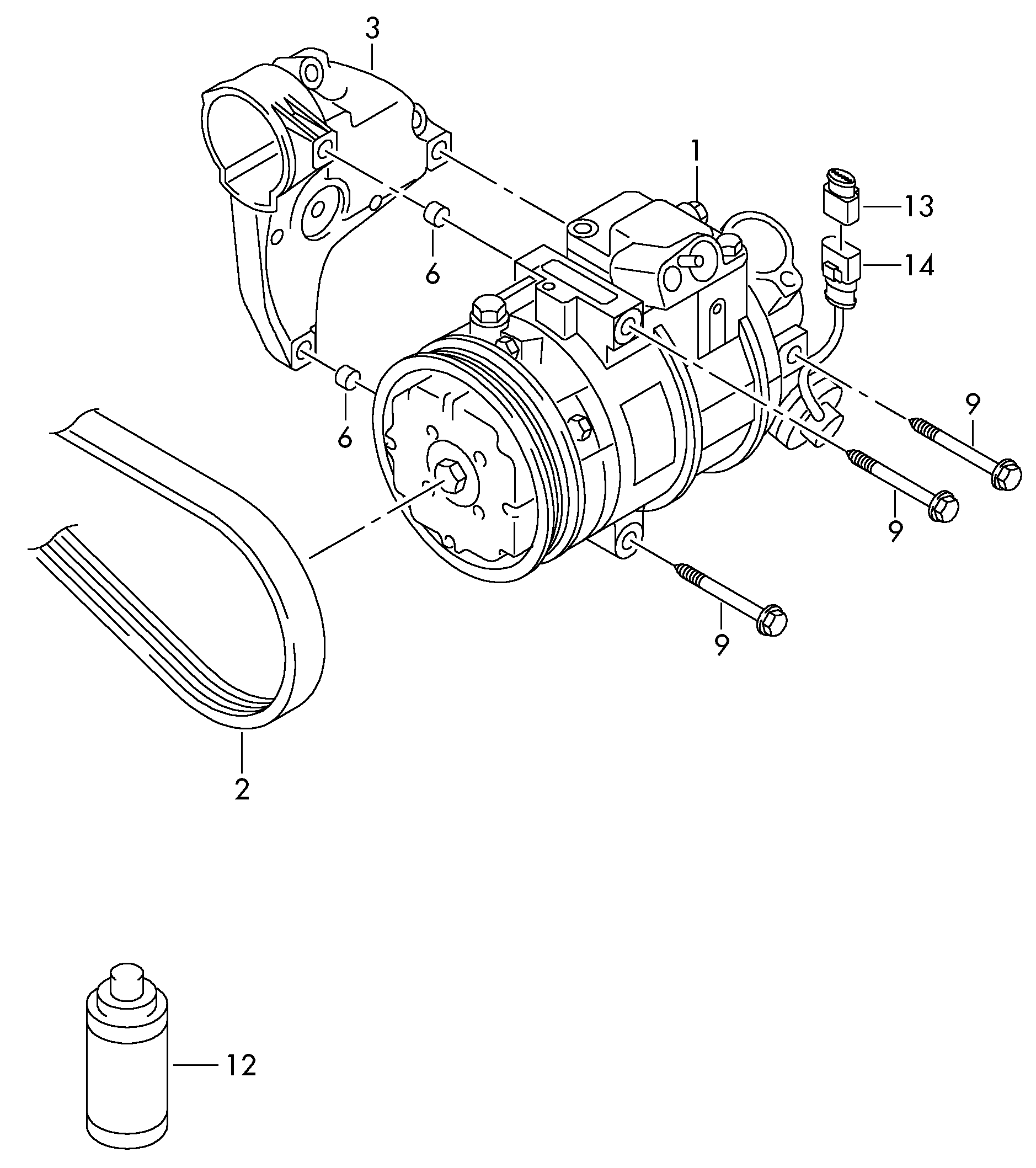 NRF 32225 - Compressore, Climatizzatore www.autoricambi360.it