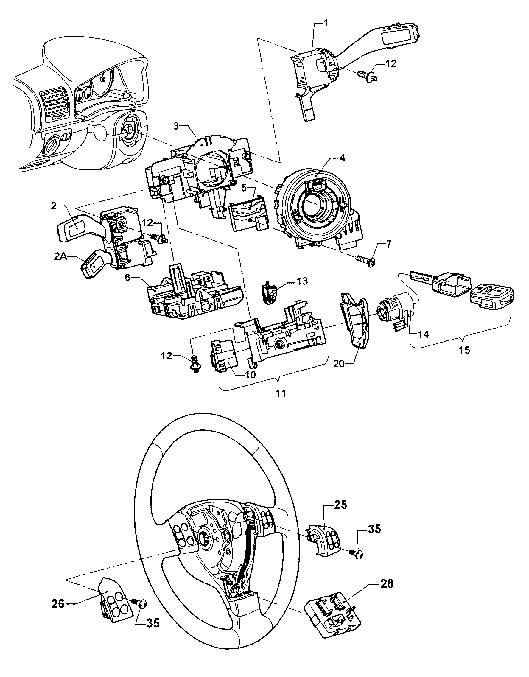 ERA 662318 - Interruttore, Accensione / motorino d'avviamento www.autoricambi360.it