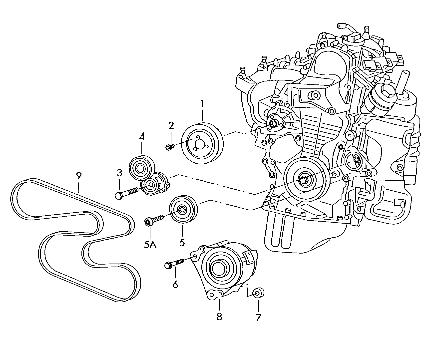 CONTINENTAL 6PK1693K1 - Kit Cinghie Poly-V www.autoricambi360.it