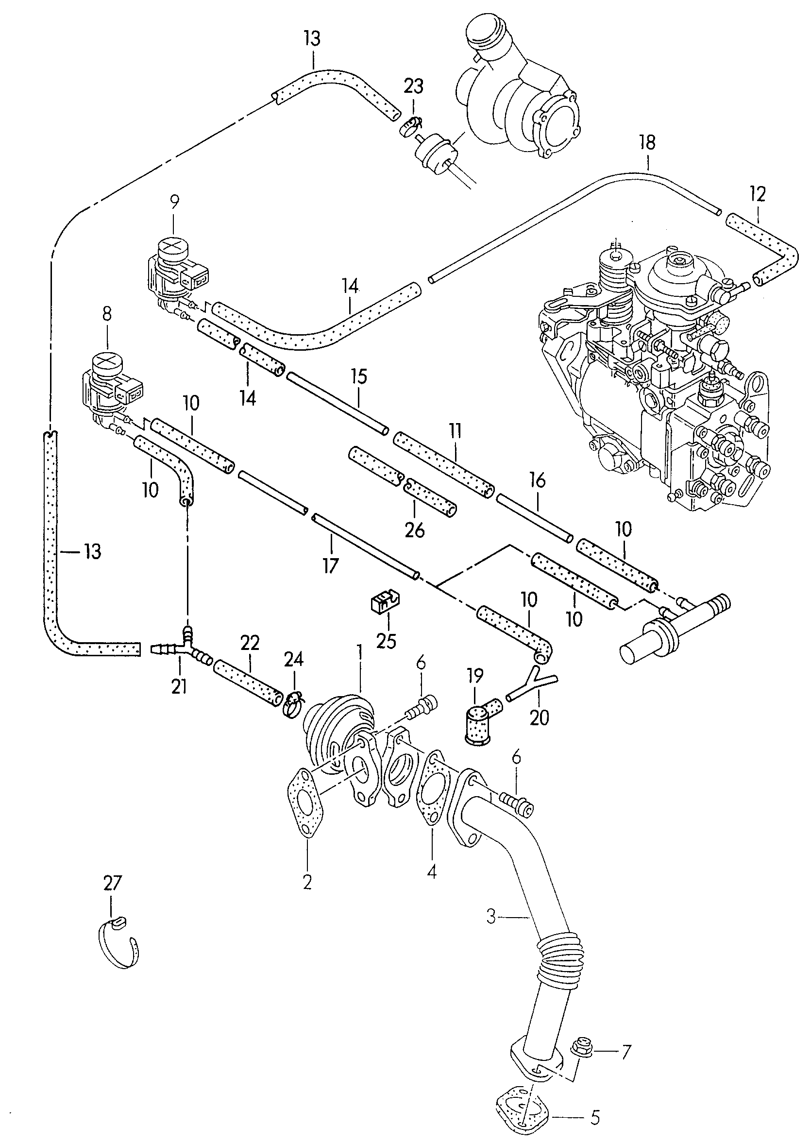 FORD 028 131 501 E - Valvola ricircolo gas scarico-EGR www.autoricambi360.it