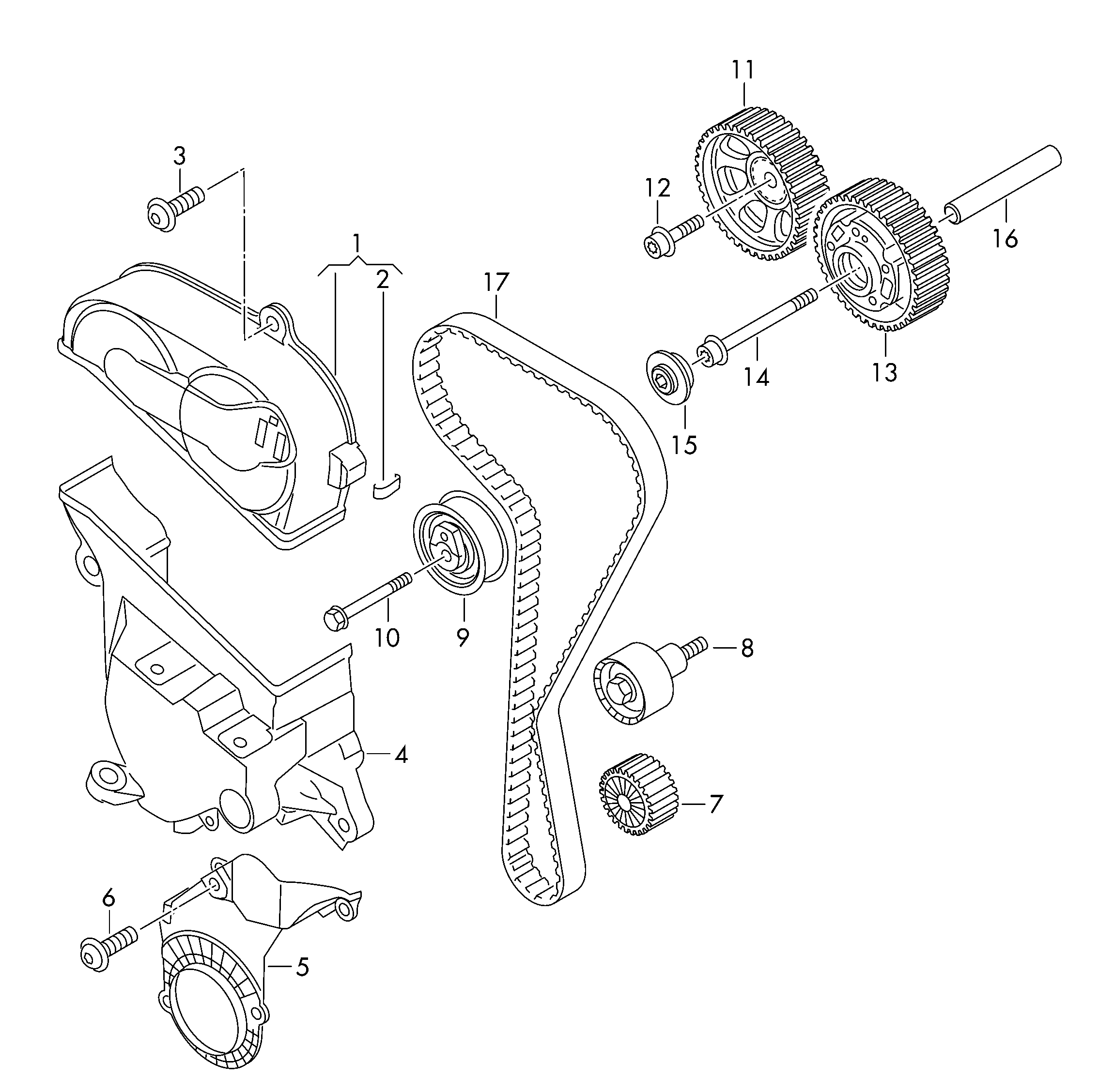 MOVIS ASTK1174 - Kit cinghie dentate www.autoricambi360.it