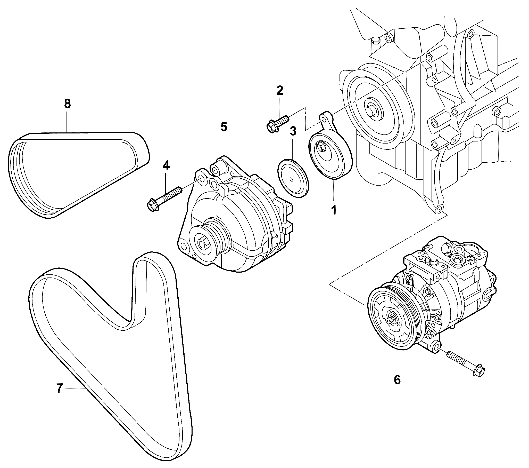 CONTINENTAL 6PK989 ELAST - Cinghia Poly-V www.autoricambi360.it
