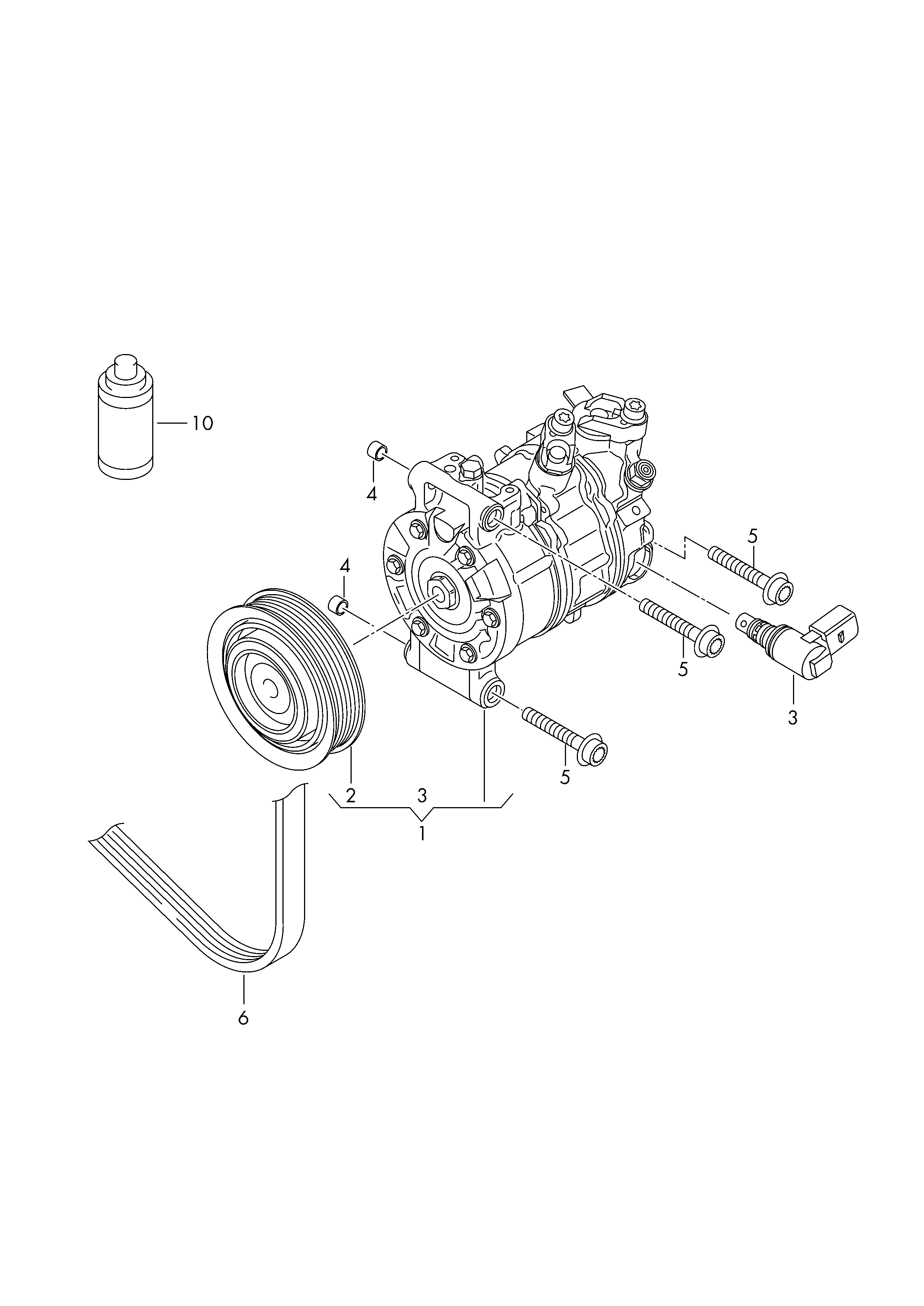 AHE 67556 - Compressore, Climatizzatore www.autoricambi360.it