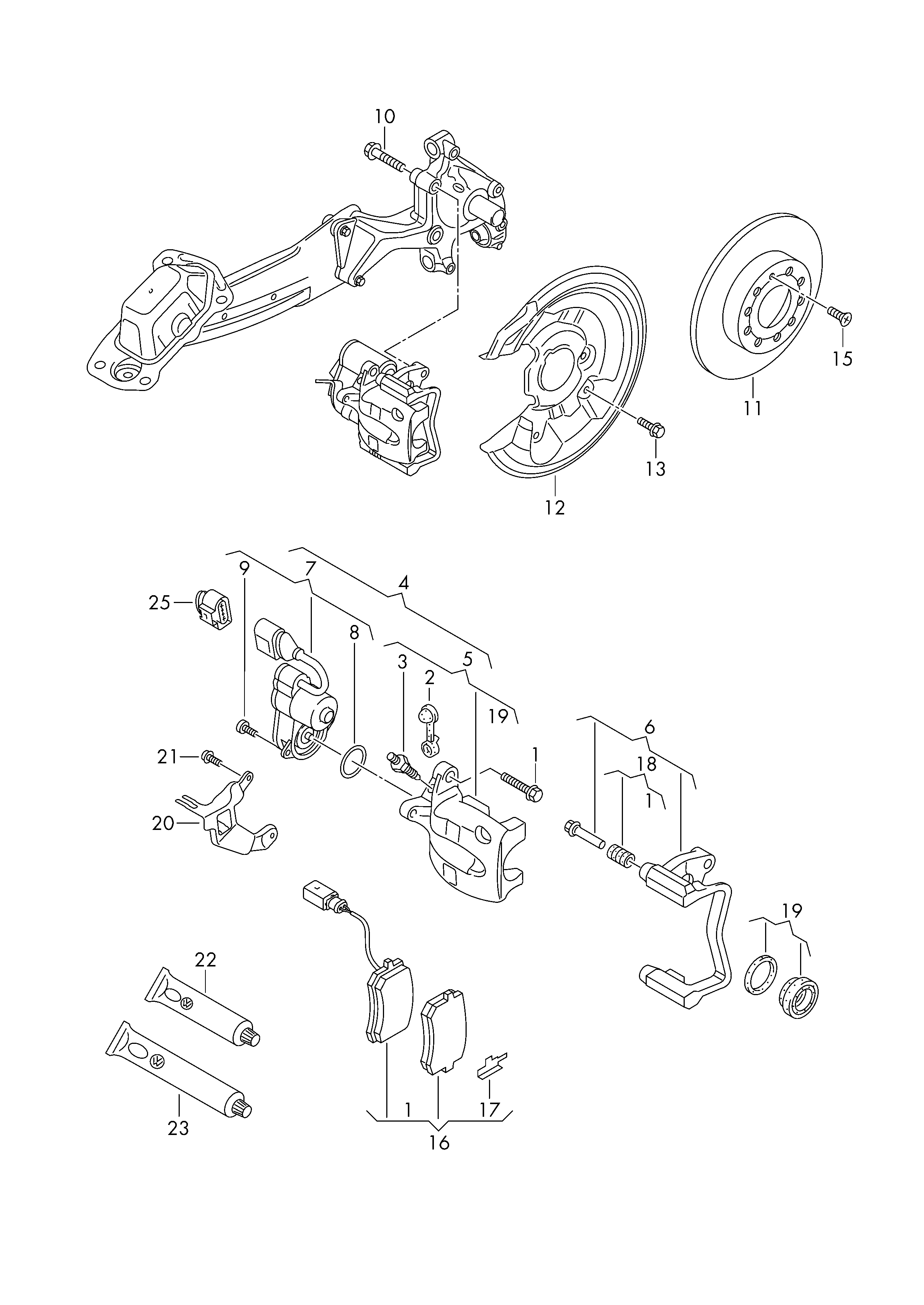 Samko 5SP1219 - Kit pastiglie freno, Freno a disco www.autoricambi360.it