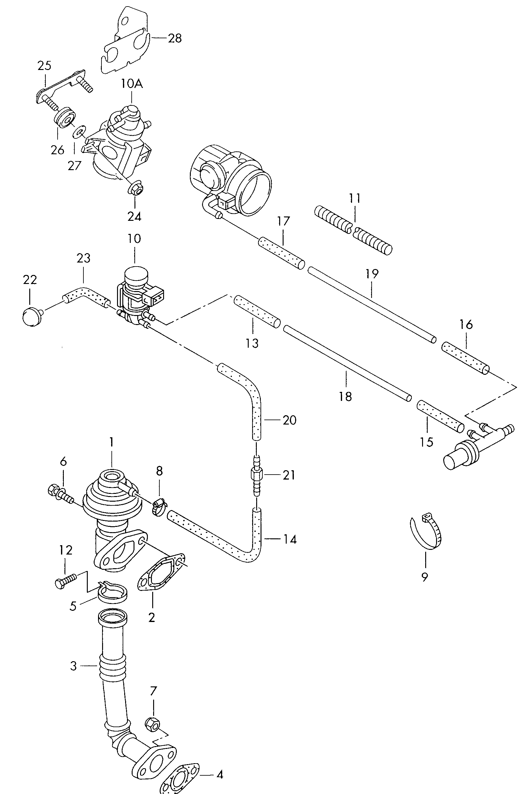 VAG 1H0 906 627 A - Convertitore pressione www.autoricambi360.it