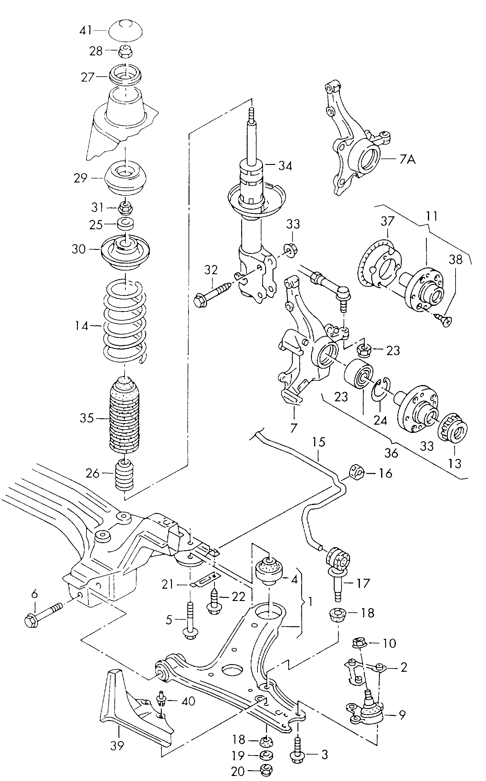 STC T402877 - Supporto ammortizzatore a molla www.autoricambi360.it