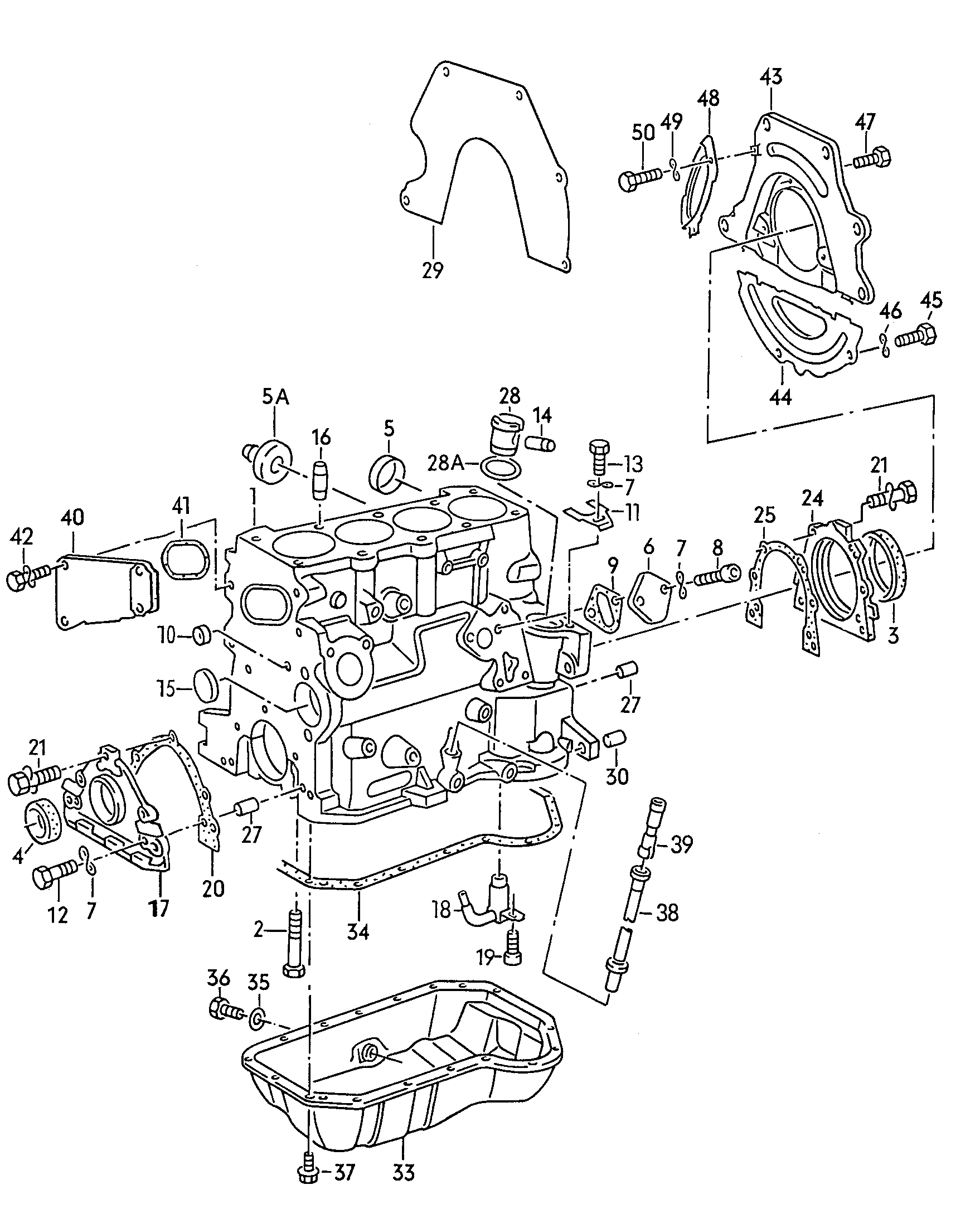VAG 068 103 085 E - Paraolio, Albero intermedio www.autoricambi360.it