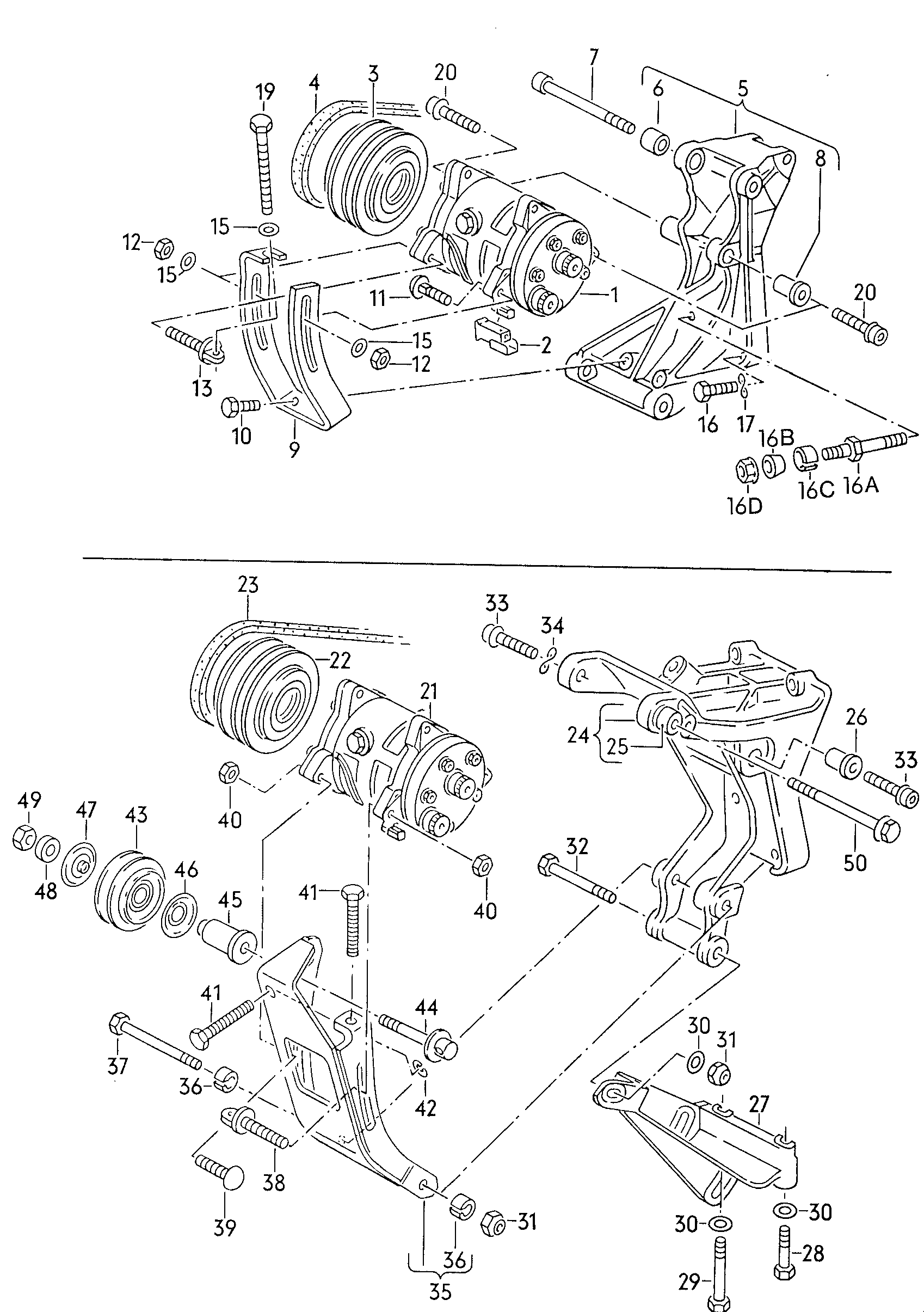VAG 068 260 849 G - Cinghia trapezoidale www.autoricambi360.it