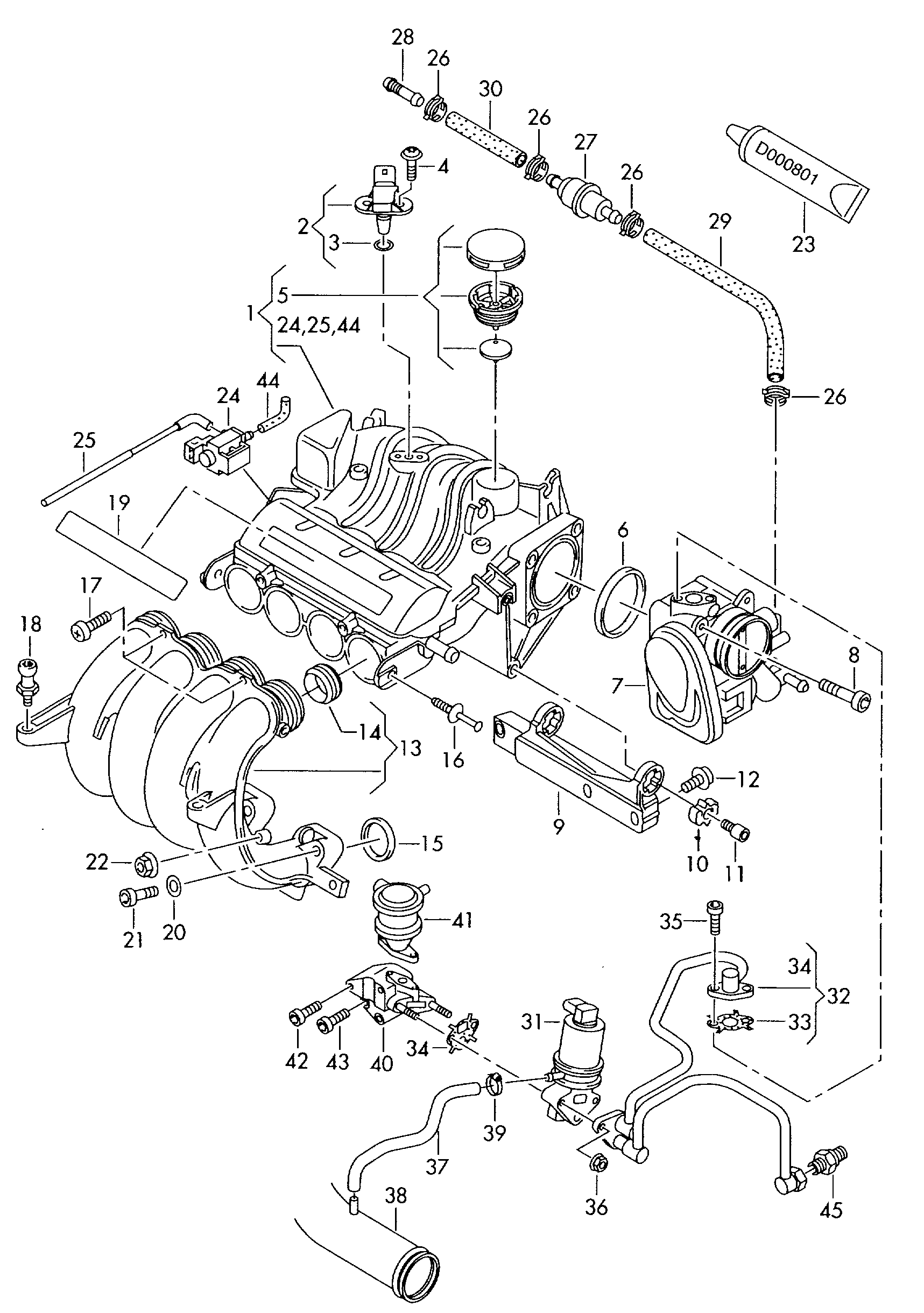 VAG N 106 092 01 - Kit cinghie dentate www.autoricambi360.it