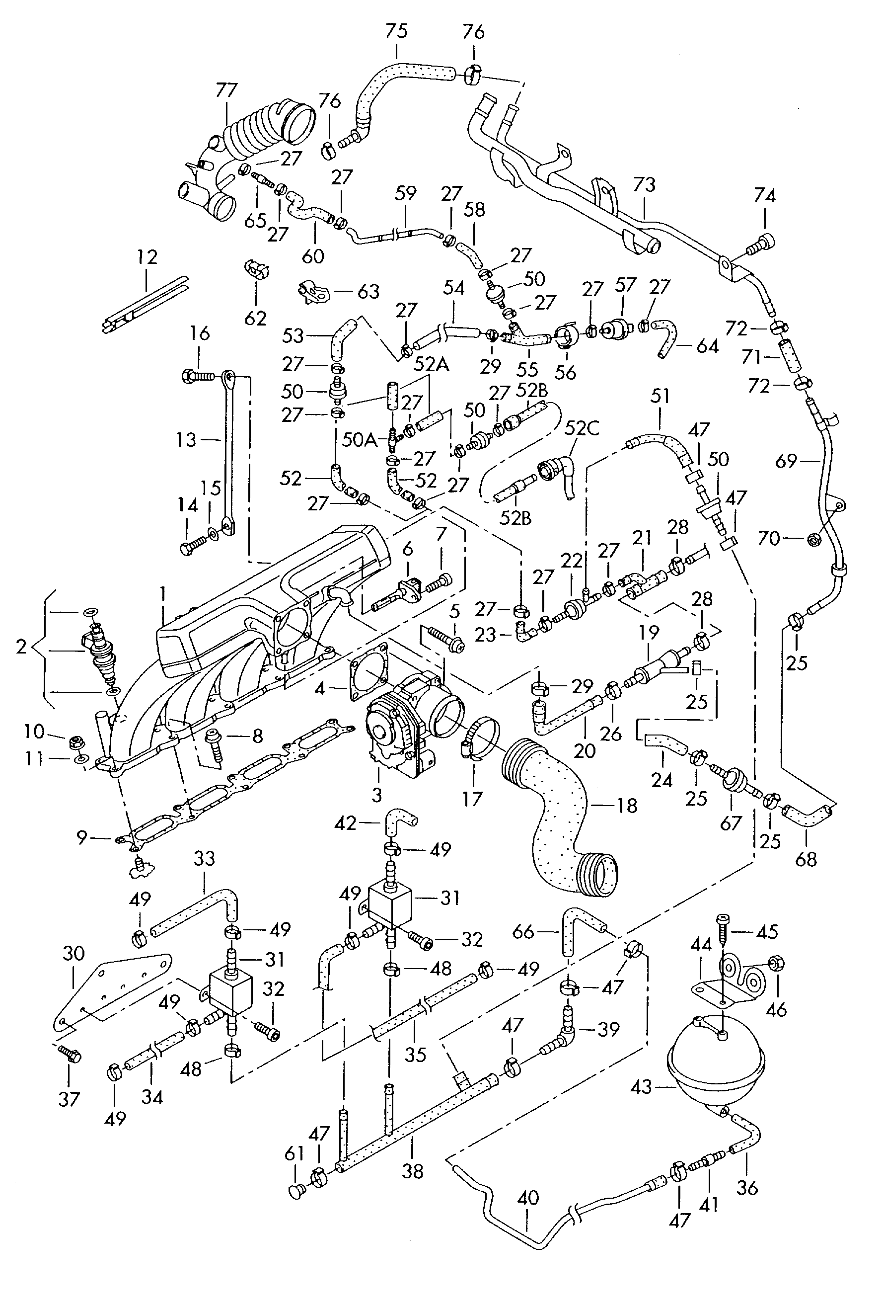 VAG 026 906 283 J - Convertitore pressione, Controllo gas scarico www.autoricambi360.it