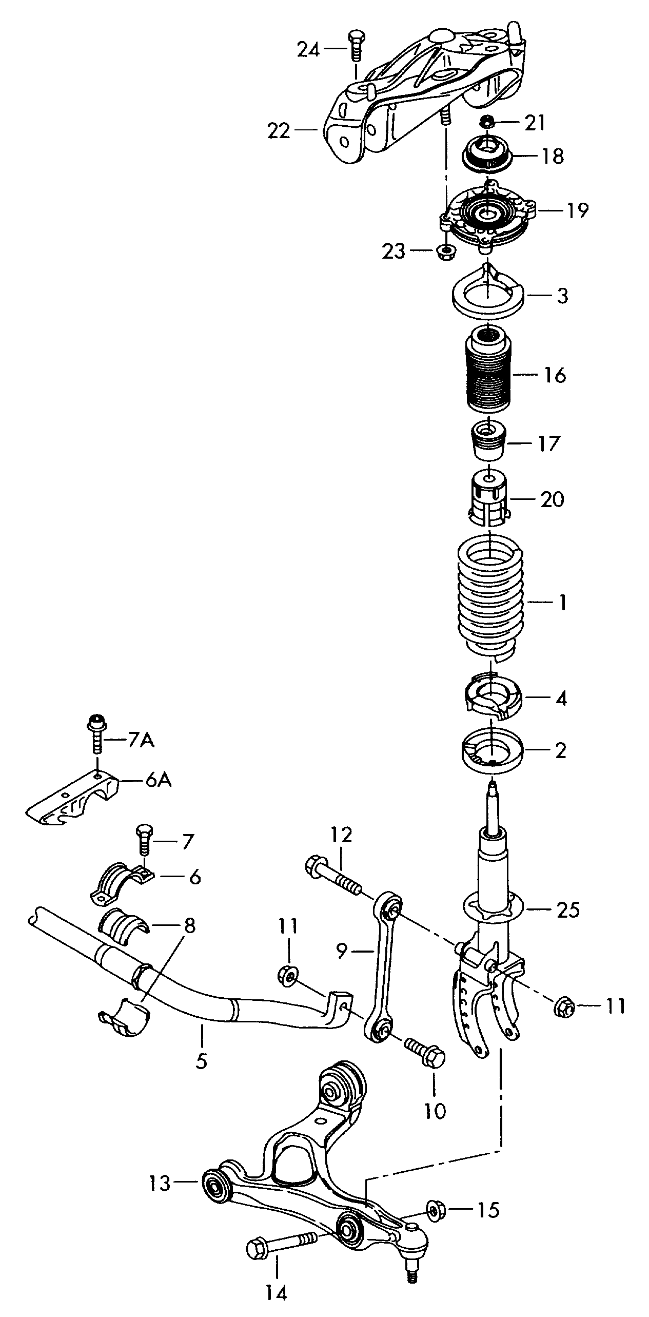 FRAP F3062 - Asta / Puntone, Stabilizzatore www.autoricambi360.it