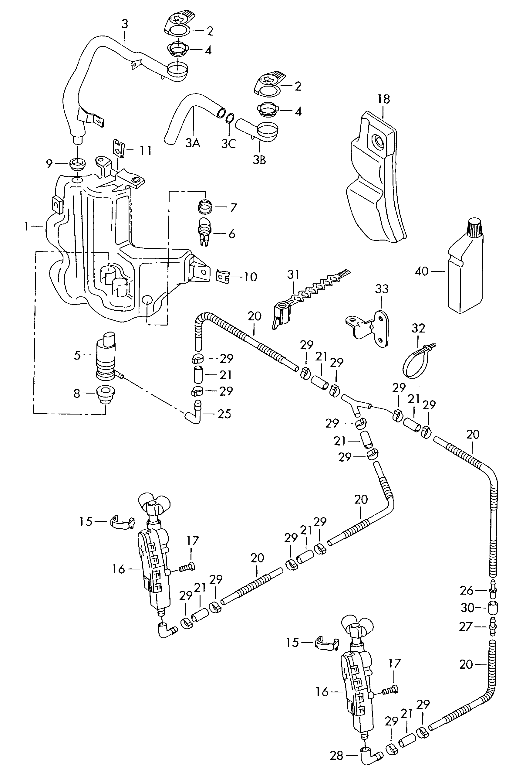 VAG N  90544501 - Radiatore, Raffreddamento motore www.autoricambi360.it