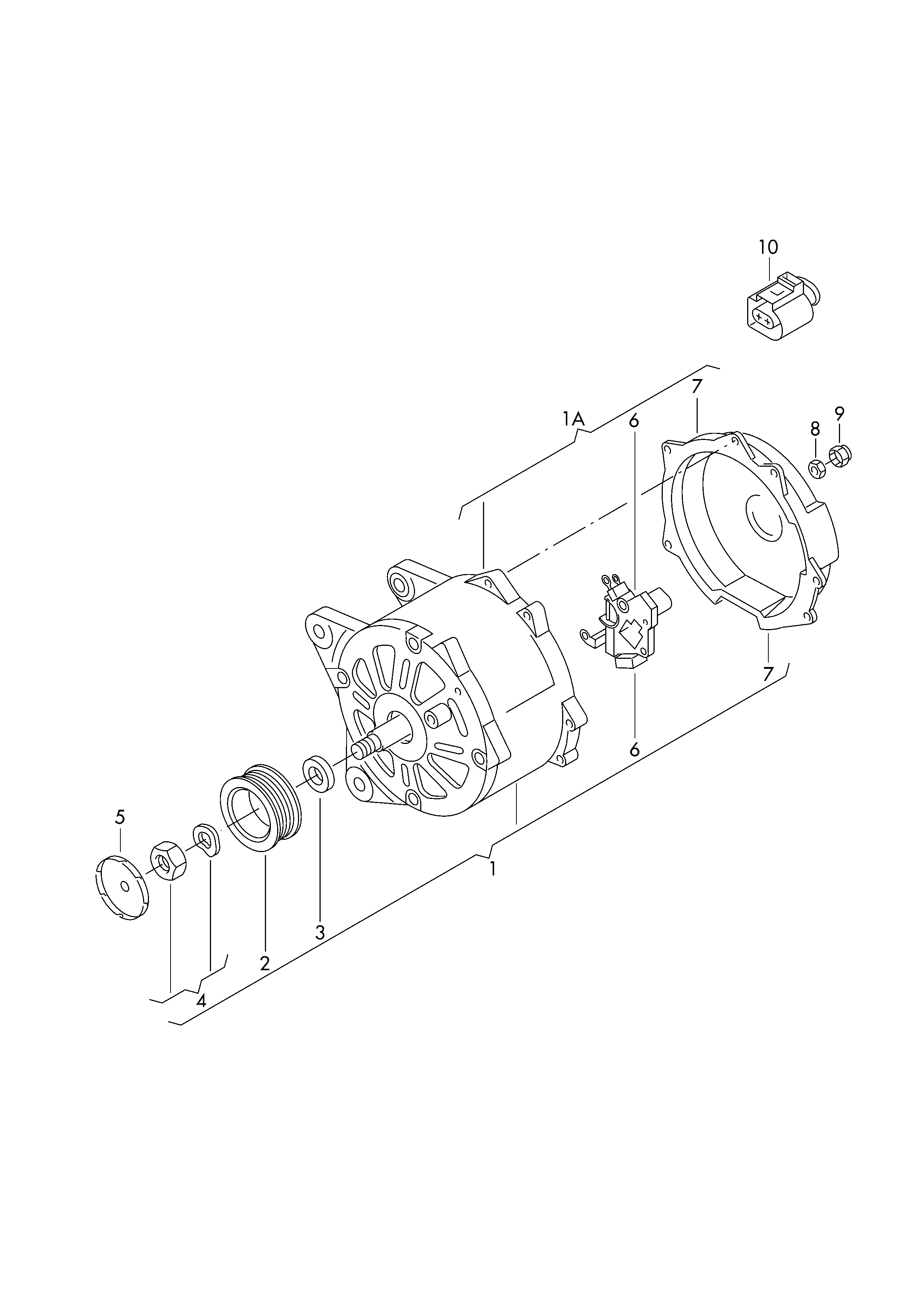 MOVIS AST2365 - Puleggia cinghia, Alternatore www.autoricambi360.it