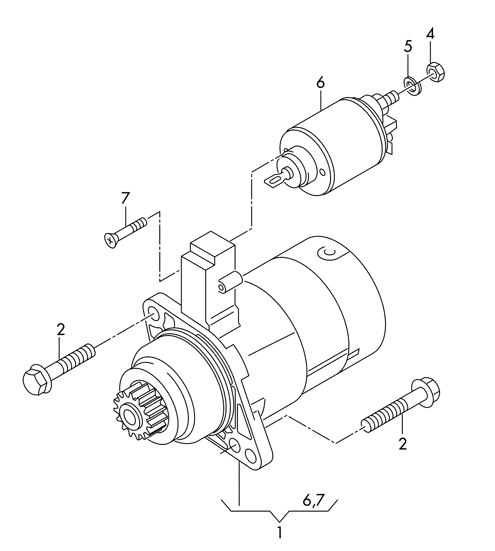Magneti Marelli 063721323010 - Motorino d'avviamento www.autoricambi360.it