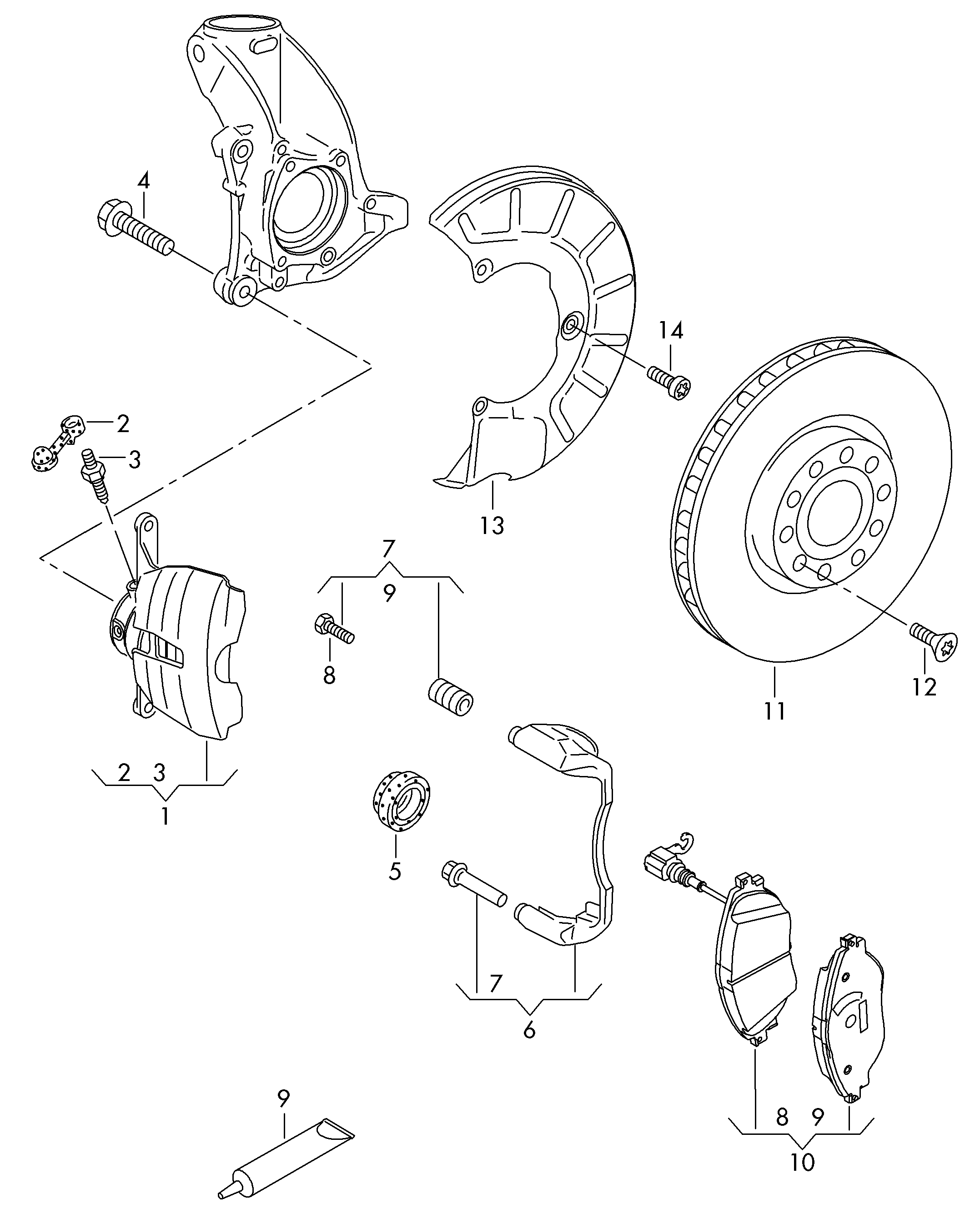 Cifam 822-952-0 - Kit pastiglie freno, Freno a disco www.autoricambi360.it