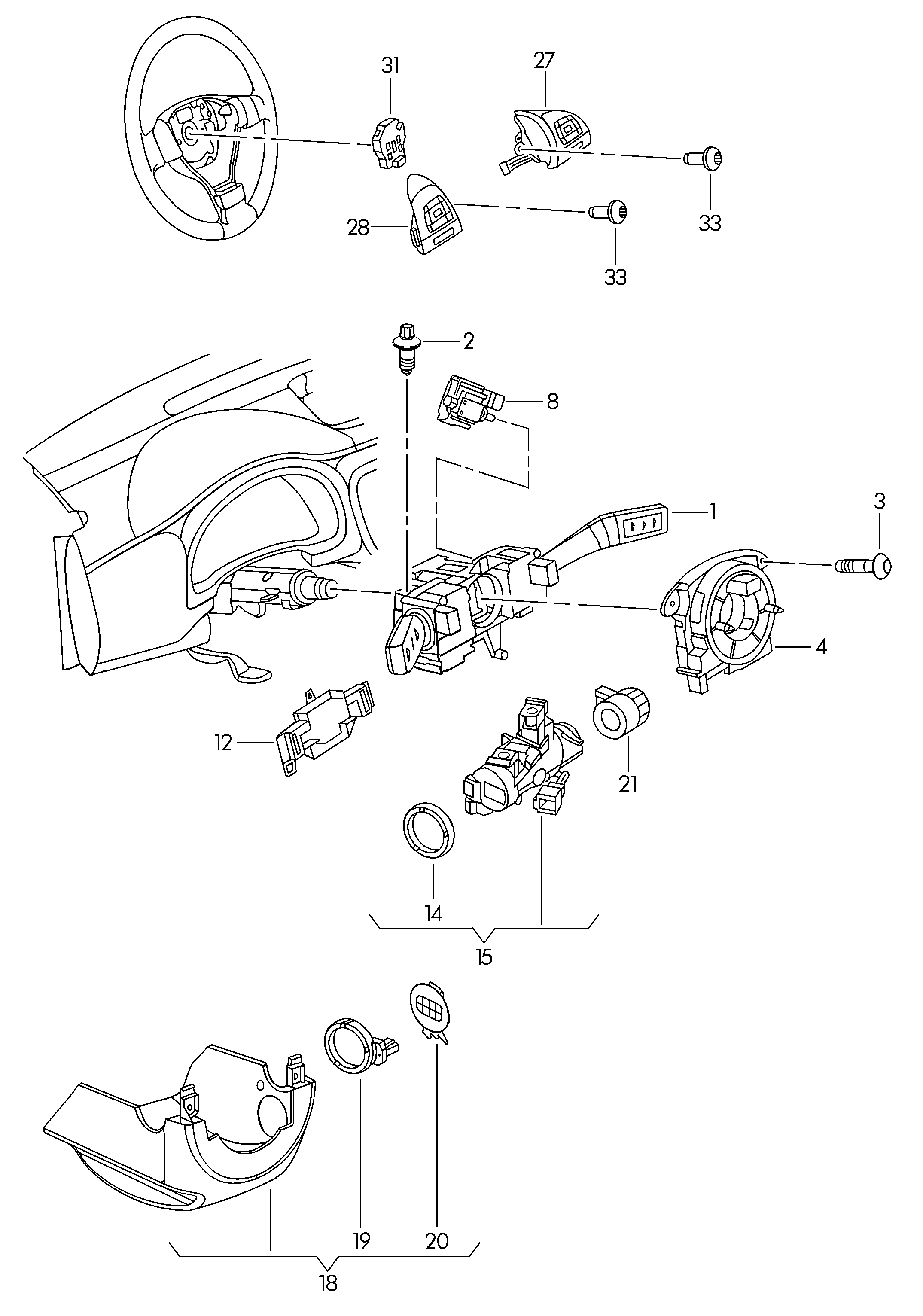 ERA 662318 - Interruttore, Accensione / motorino d'avviamento www.autoricambi360.it