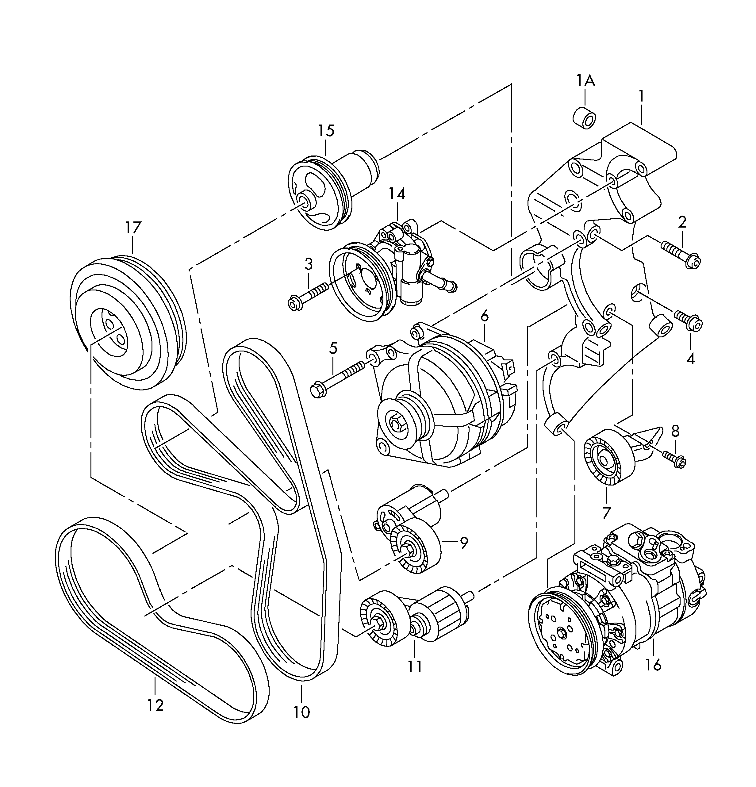 VAG 07K145933G - Cinghia Poly-V www.autoricambi360.it