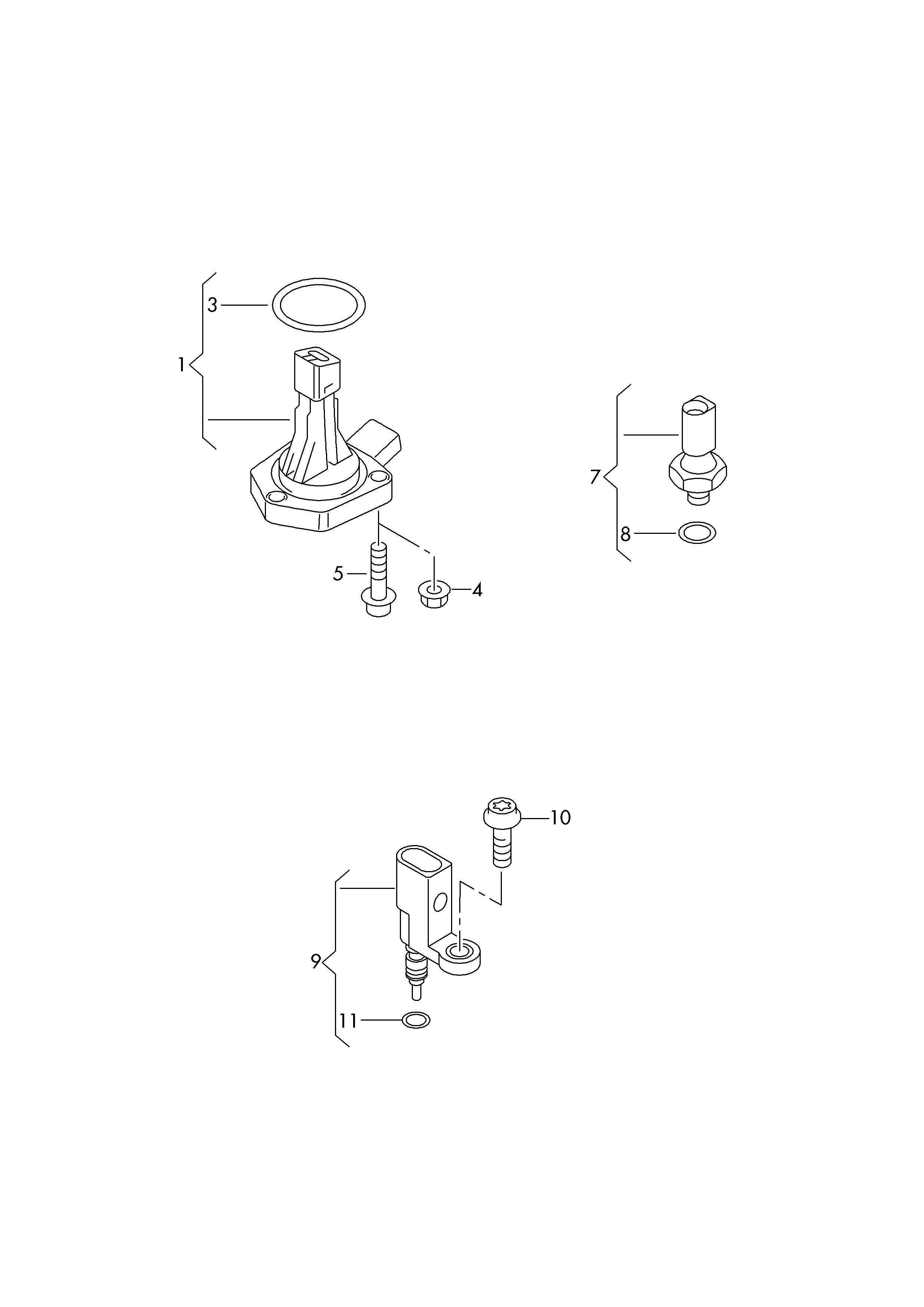 VAG 06D 919 081 B - Sensore, Pressione olio www.autoricambi360.it