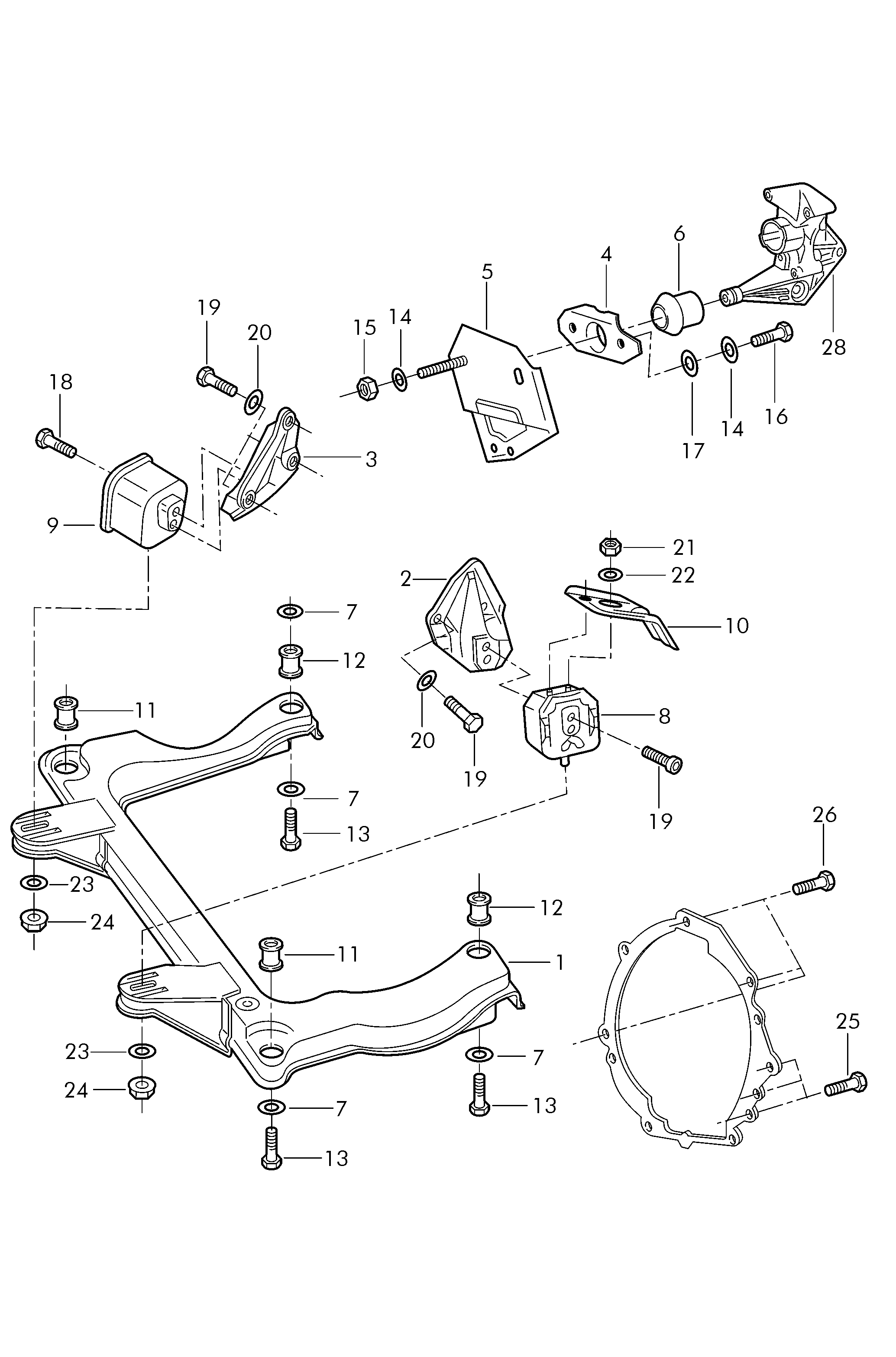 VAG N  0102544 - Bullone / Vite www.autoricambi360.it
