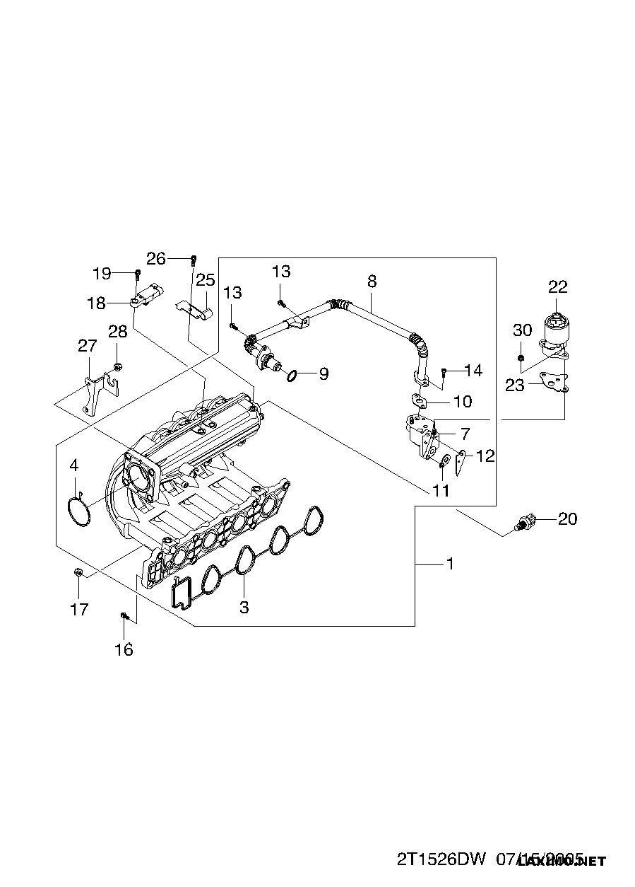 GM 96 182 634 - Sensore, Temperatura refrigerante www.autoricambi360.it