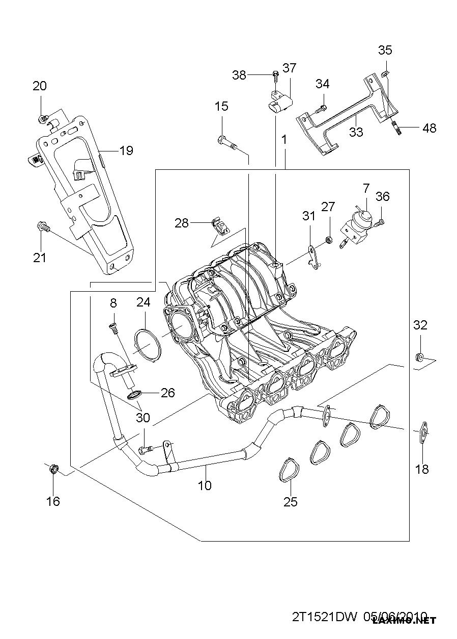 GM 96330547 - Sensore, Pressione collettore d'aspirazione www.autoricambi360.it
