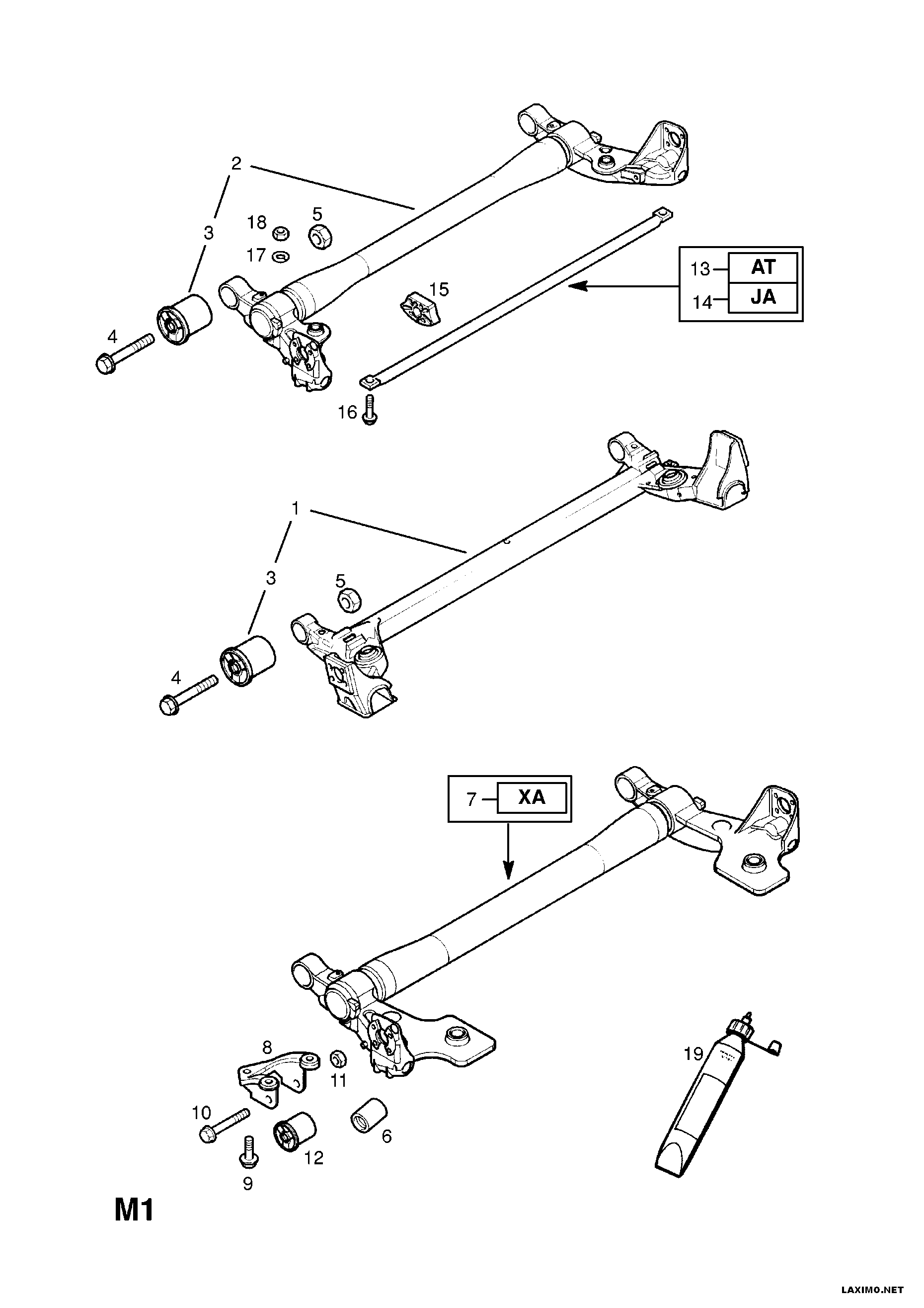 PSA 54 02 636 - Supporto, Braccio oscillante www.autoricambi360.it