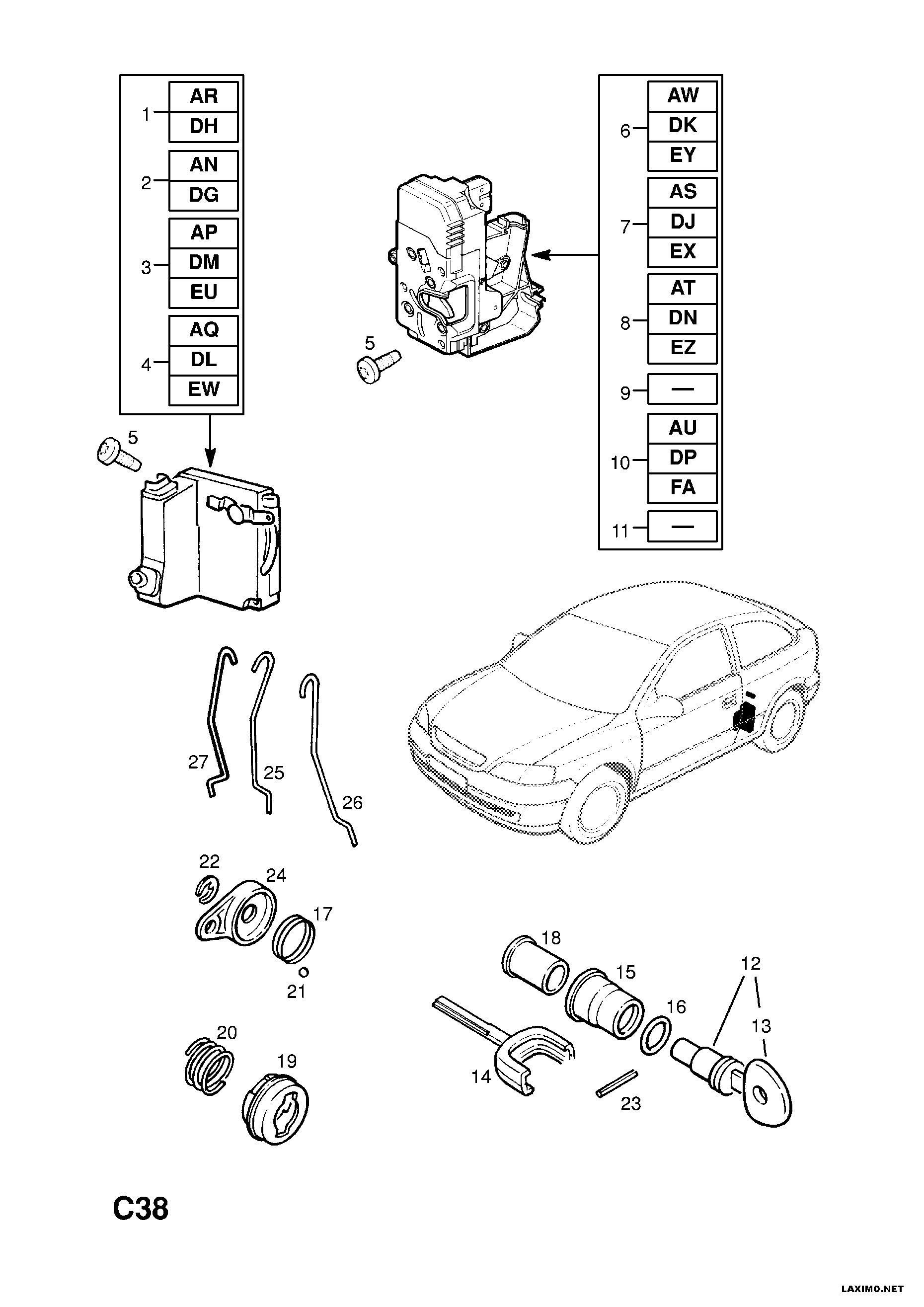 PSA 1 33 764 - Termostato, Refrigerante www.autoricambi360.it